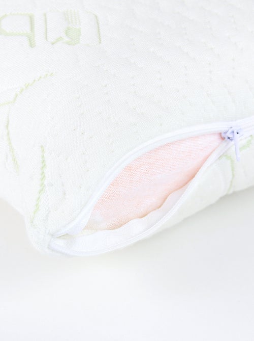 Oreiller ASCONA mousse à mémoire de forme Viscose de soja - Kiabi Oreiller ASCONA mousse à mémoire de forme Viscose de soja - Kiabi
