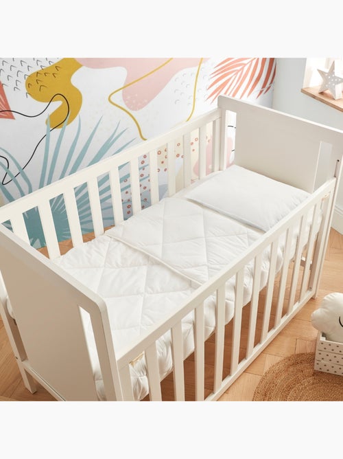 Oreiller avec enveloppe en percale de coton - Kiabi Oreiller avec enveloppe en percale de coton - Kiabi