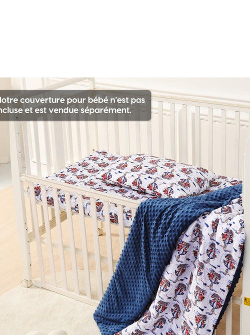 Oreiller avec taie inclus - Coton OEKO-TEX | SUPERBE BEBE - Kiabi