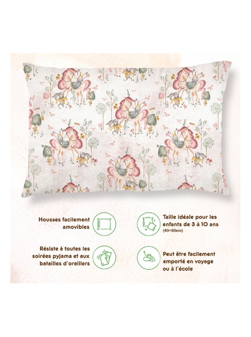 Oreiller avec taie inclus - Coton OEKO-TEX | SUPERBE BEBE - Kiabi
