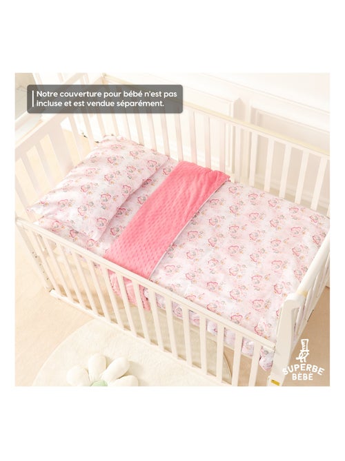 Oreiller avec taie inclus - Coton OEKO-TEX | SUPERBE BEBE - Kiabi