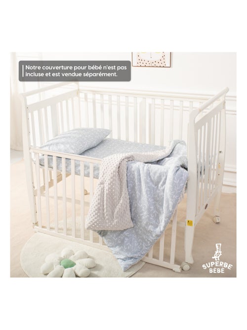 Oreiller avec taie inclus - Coton OEKO-TEX | SUPERBE BEBE - Kiabi