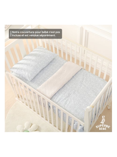 Oreiller avec taie inclus - Coton OEKO-TEX | SUPERBE BEBE - Kiabi