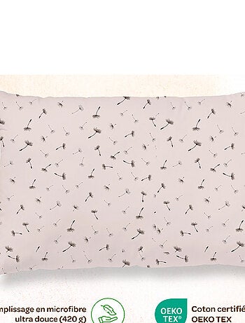 Oreiller avec taie inclus - Coton OEKO-TEX | SUPERBE BEBE