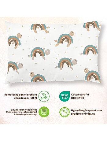 Oreiller avec taie inclus - Coton OEKO-TEX | SUPERBE BEBE