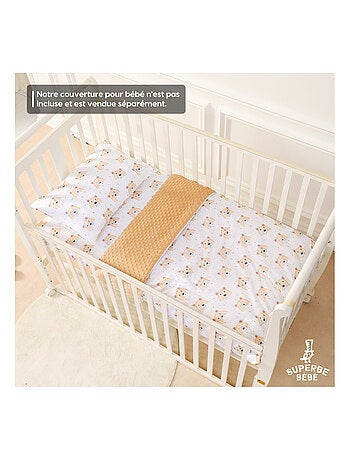 Oreiller avec taie inclus - Coton OEKO-TEX | SUPERBE BEBE