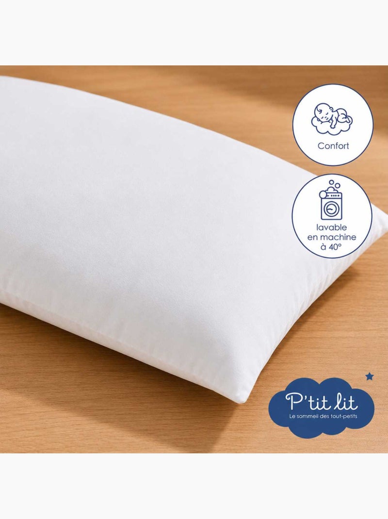 Oreiller Bébé | Coussin Enfant 40x60 Blanc - Kiabi
