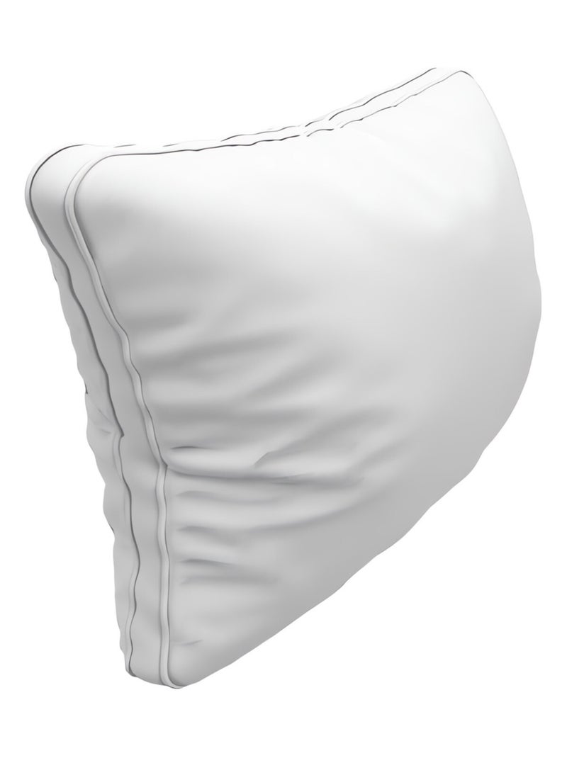 Oreiller blanc en coton NUAGE, par Soleil d'Ocre Blanc - Kiabi