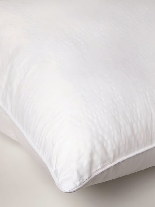 Oreiller blanc sensation duvet 50x70 cm CARESSE - Kiabi