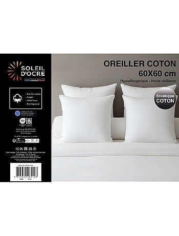 Oreiller COTON, par Soleil d'ocre