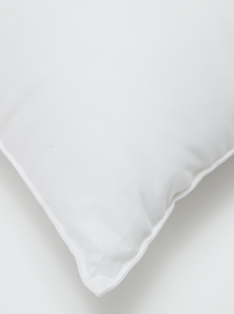 Oreiller coussin 50 x 50 cm - Kiabi Home Blanc - Kiabi