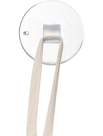 Oreiller de bain coton fixation ventouse