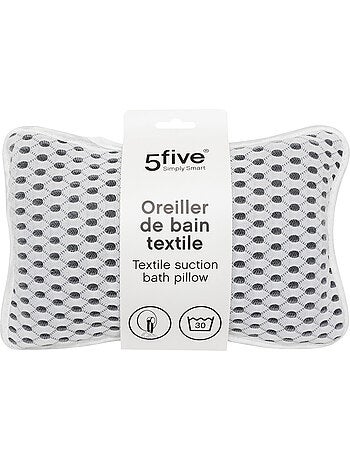 Oreiller de bain fixation ventouse
