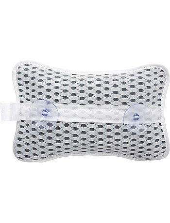 Oreiller de bain fixation ventouse