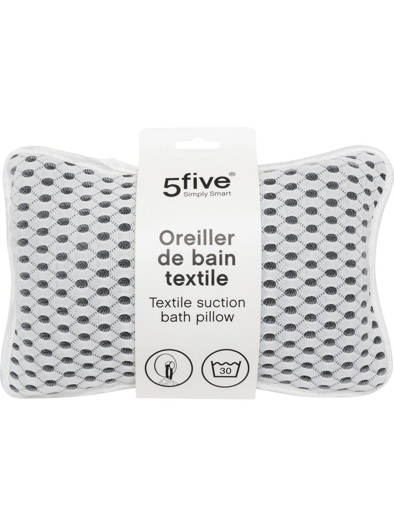 Oreiller de bain fixation ventouse Gris clair - Kiabi