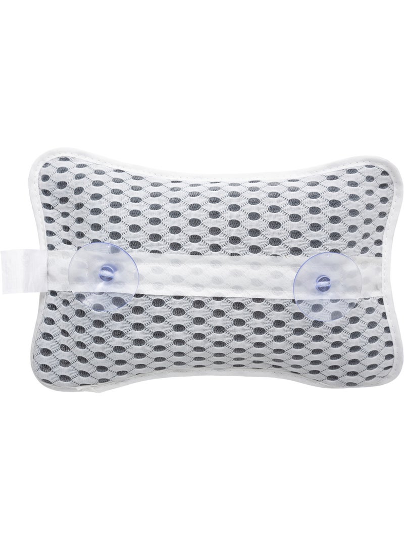 Oreiller de bain fixation ventouse Gris clair - Kiabi