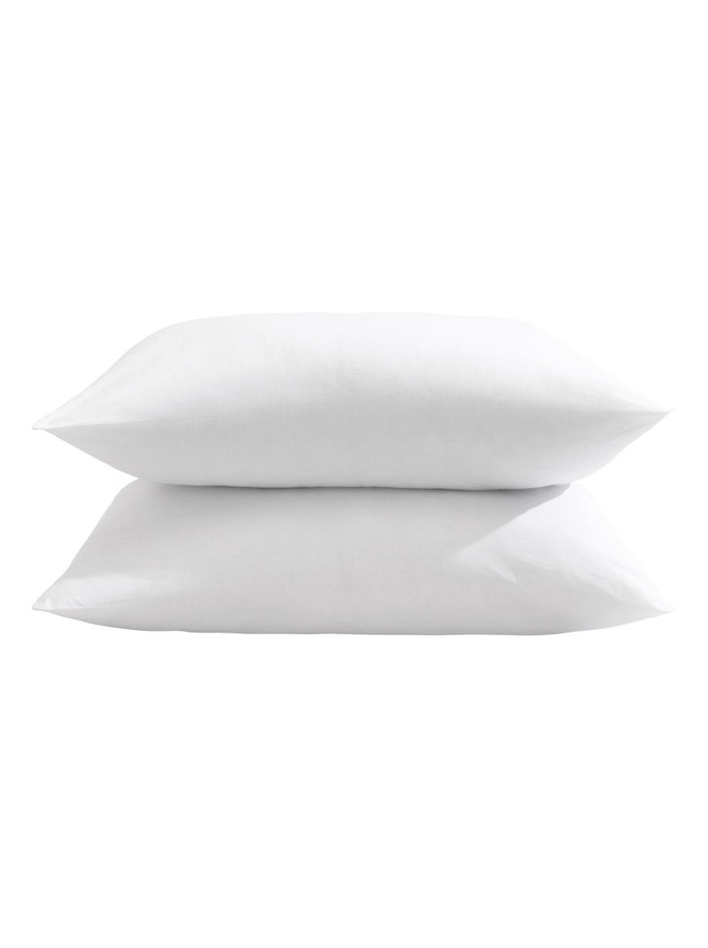 Oreiller éco naturel ferme Blanc - Kiabi