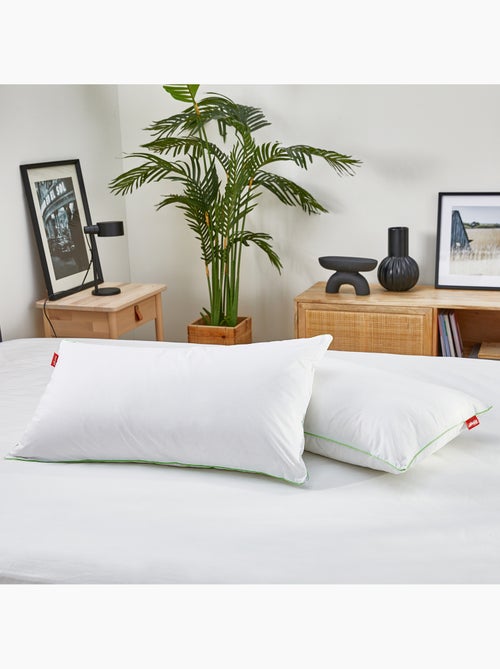 Oreiller en duvet Fermeté Moyenne-Élevée - Kiabi Oreiller en duvet Fermeté Moyenne-Élevée - Kiabi