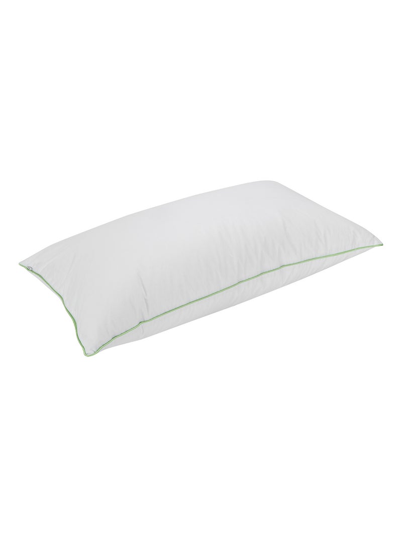 Oreiller en duvet Fermeté Moyenne-Élevée Blanc - Kiabi