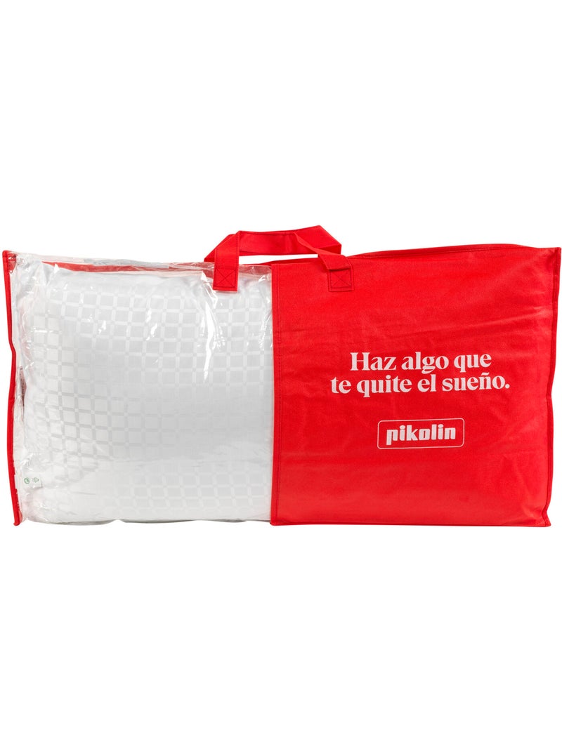 Oreiller en fibre COOPER Fermeté moyenne Respirant Blanc - Kiabi