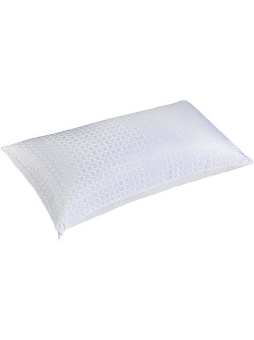 Oreiller en fibre Iron Max Fermeté élevée Hypoallergénique - Kiabi Oreiller en fibre Iron Max Fermeté élevée Hypoallergénique - Kiabi