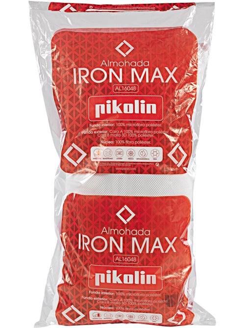 Oreiller en fibre Iron Max Fermeté élevée Hypoallergénique - Kiabi Oreiller en fibre Iron Max Fermeté élevée Hypoallergénique - Kiabi