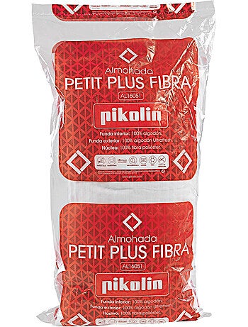 Oreiller en fibre PETIT PLUS Fermeté faible Blanche