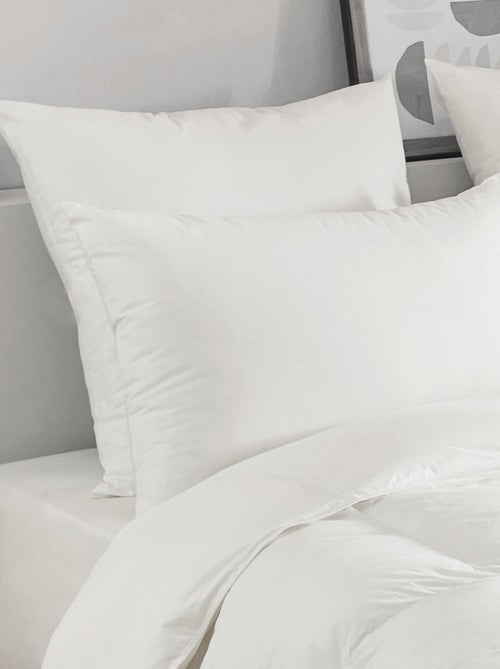 Oreiller en plumettes et duvet - Kiabi
