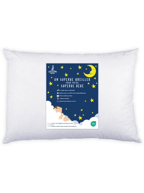 Oreiller enfant 33x45 | SUPERBE BEBE - Kiabi Oreiller enfant 33x45 | SUPERBE BEBE - Kiabi
