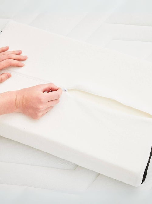 Oreiller ergonomique à mémoire de forme (lot de 2) - Kiabi Oreiller ergonomique à mémoire de forme (lot de 2) - Kiabi
