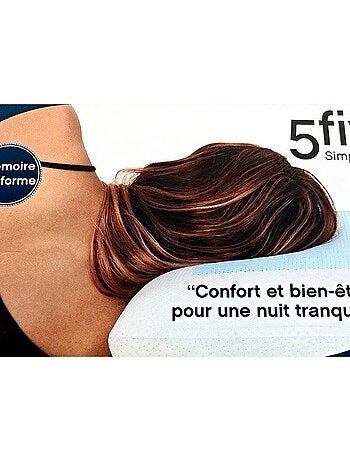 Oreiller ergonomique rafraîchissant gel box