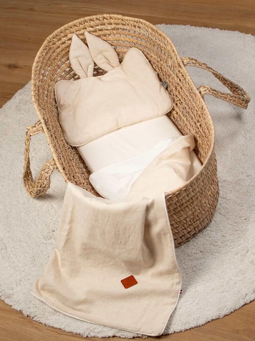 Oreiller extra plat lapin en Lin SEVIRA KIDS - Kiabi