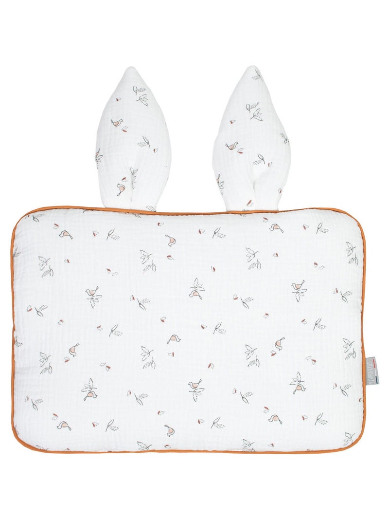 Oreiller extra plat lapin, Melody SEVIRA KIDS Blanc - Kiabi