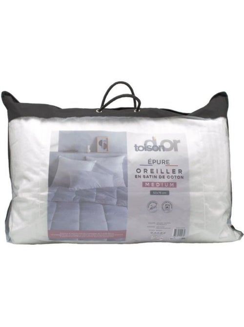 Oreiller ferme en 100% coton - Kiabi