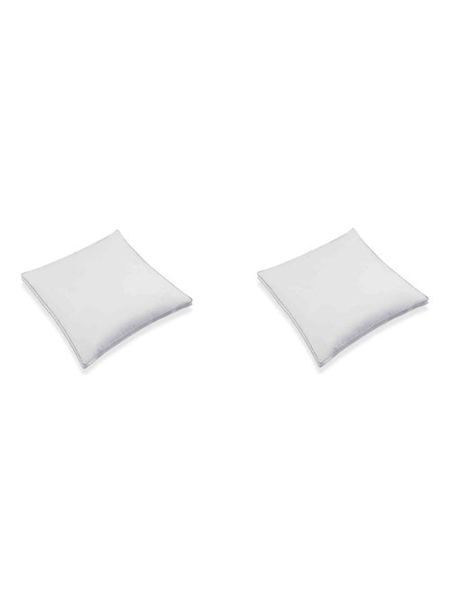 Oreiller ferme percale MICROGEL (lot de 2) - Kiabi