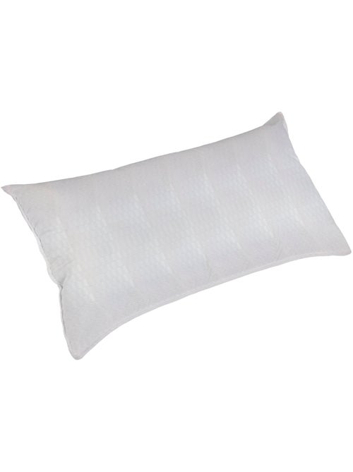 Oreiller Fibre Cosmo Fermeté moyenne Hypoallergénique - Kiabi Oreiller Fibre Cosmo Fermeté moyenne Hypoallergénique - Kiabi