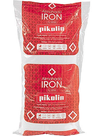 Oreiller Fibre Iron Fermeté moyenne à élevée Hypoallergénique