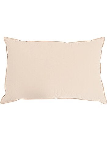 Oreiller fibres de kapok avec housse 100% coton 40x80 - vidaxl