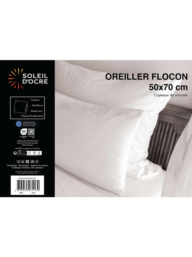Oreiller FLOCON, par Soleil d'ocre N/A - Kiabi