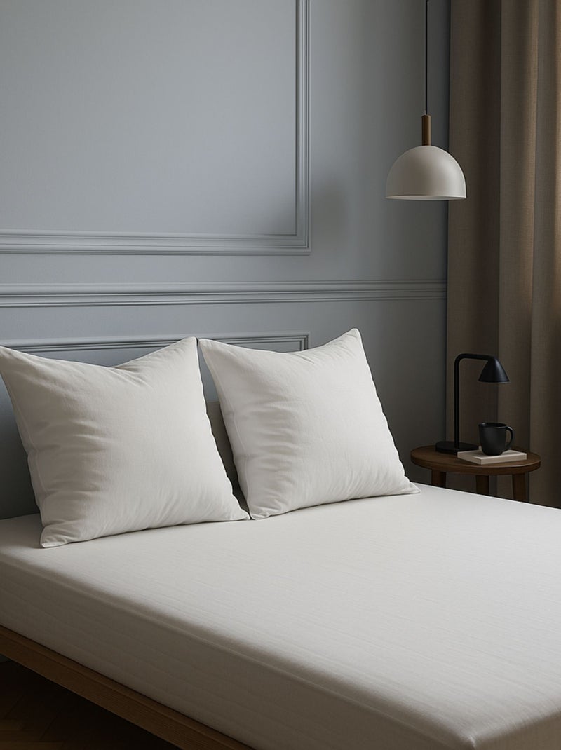 Oreiller grand confort (lot de 2) Blanc - Kiabi