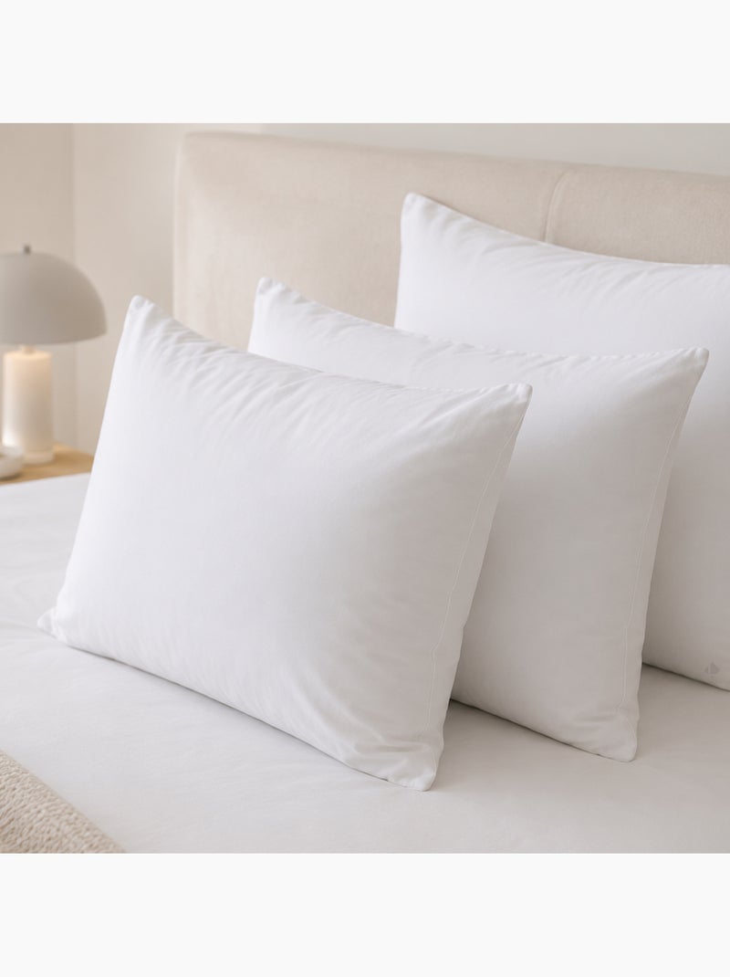 Oreiller GRIZZ'LIT FLOTEX Fibre creuse Polyester Carré Fibre polyester Blanc - Kiabi