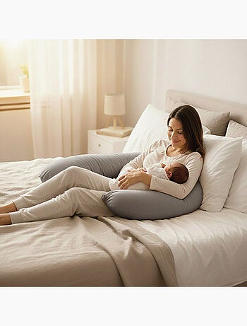 Oreiller intérieur, rembourrage, garnissage coussin de grossesse et d'allaitement - Monsieur Bébé