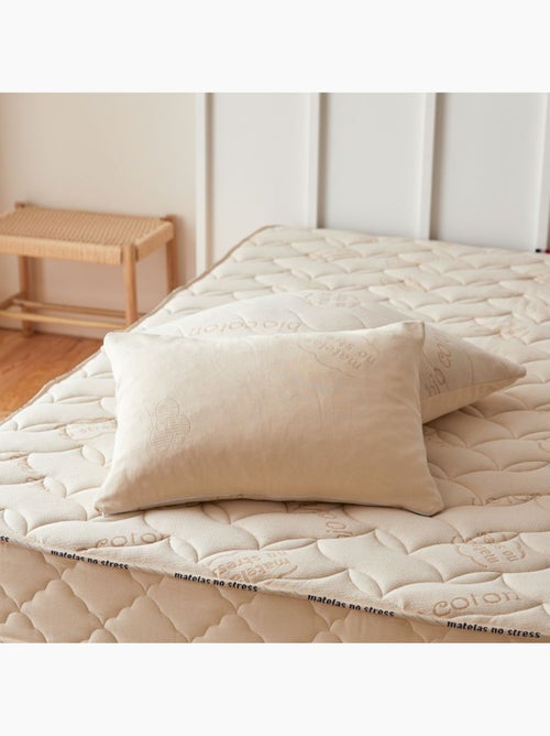 Oreiller Laine et Coton Bio - Kiabi