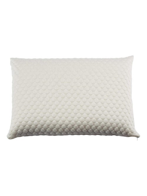 Oreiller latex, housse (lot de 2) - Kiabi