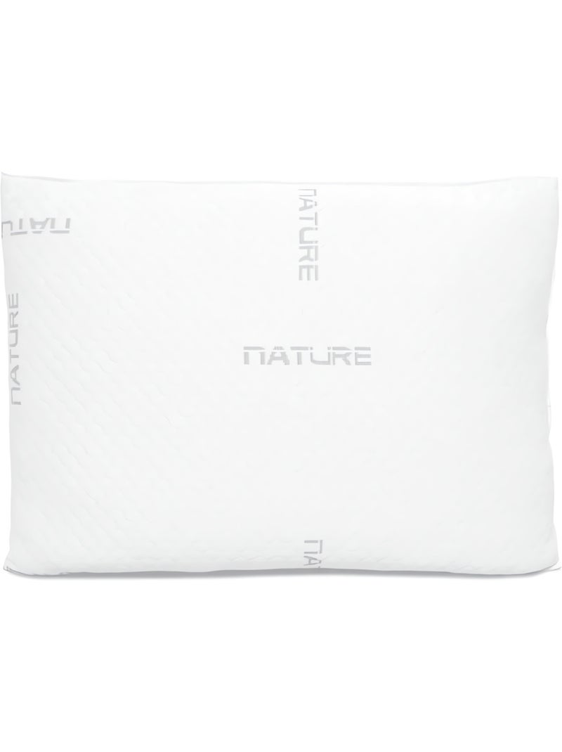 Oreiller mémoire de forme par Soleil d'ocre, avec poche luxe Blanc - Kiabi