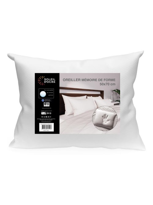 Oreiller mémoire de forme, par Soleil d'ocre - Kiabi