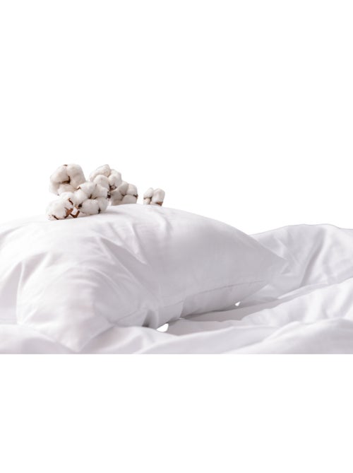 Oreiller moelleux Coton - 60 x 60 - Kiabi Oreiller moelleux Coton - 60 x 60 - Kiabi