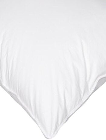 Oreiller moelleux enveloppe percale