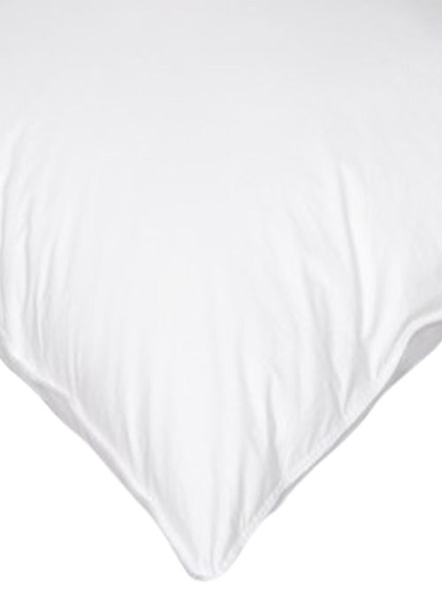 Oreiller moelleux enveloppe percale (lot de 2) - Kiabi