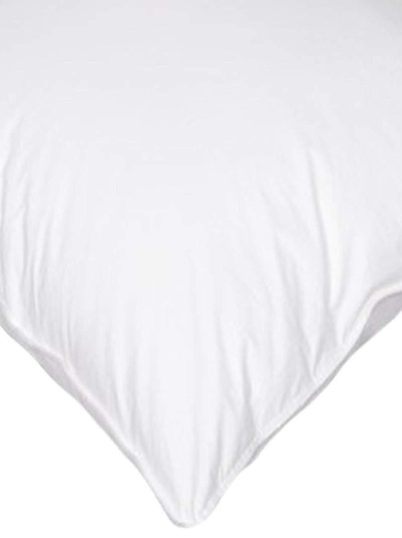 Oreiller moelleux enveloppe percale (lot de 2) Blanc - Kiabi